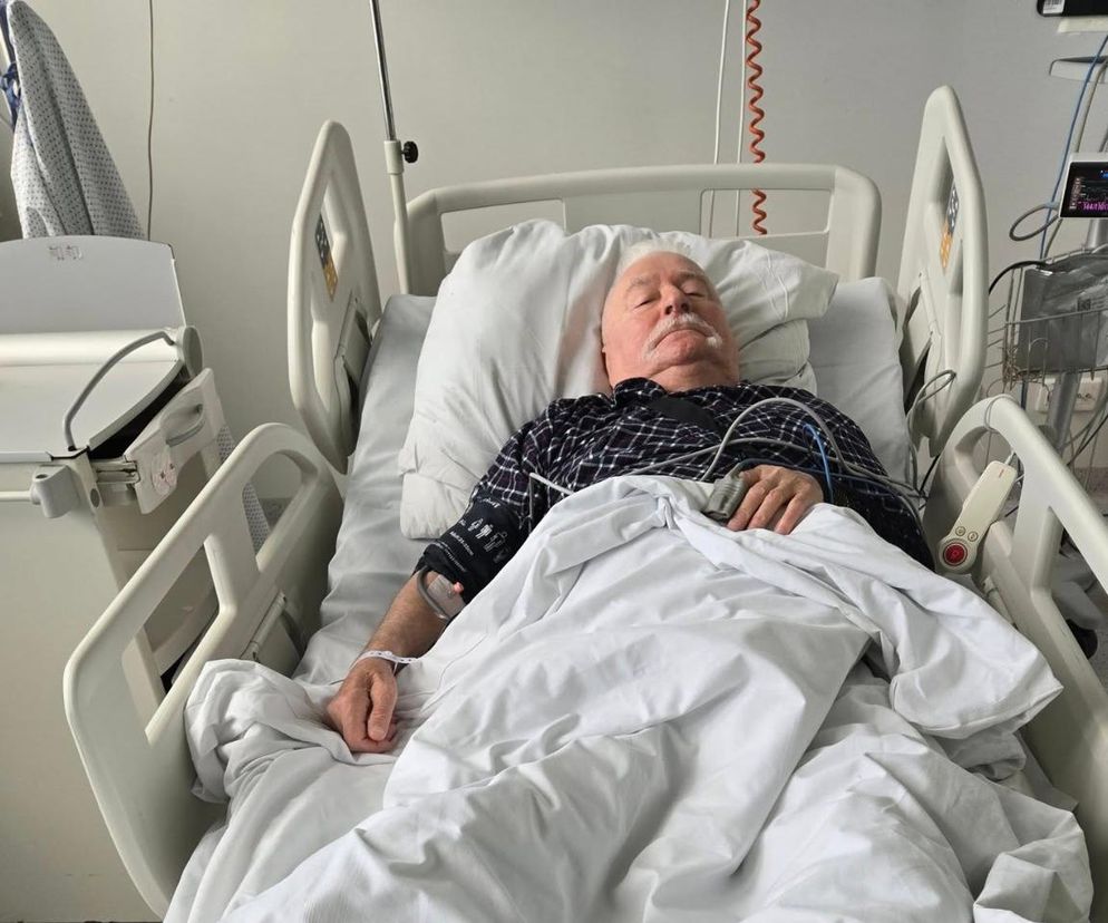 Lech Wałęsa w szpitalu. Usunęli, co nie potrzebne 