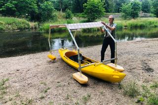 75-letni pan Stanisław chce przepłynąć 420 km po Odrze. Wszystko dla małego Piotrusia