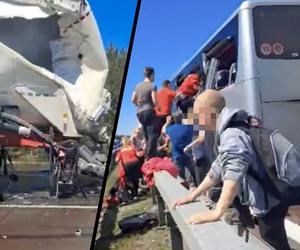 Wypadek polskiego autokaru w Niemczech