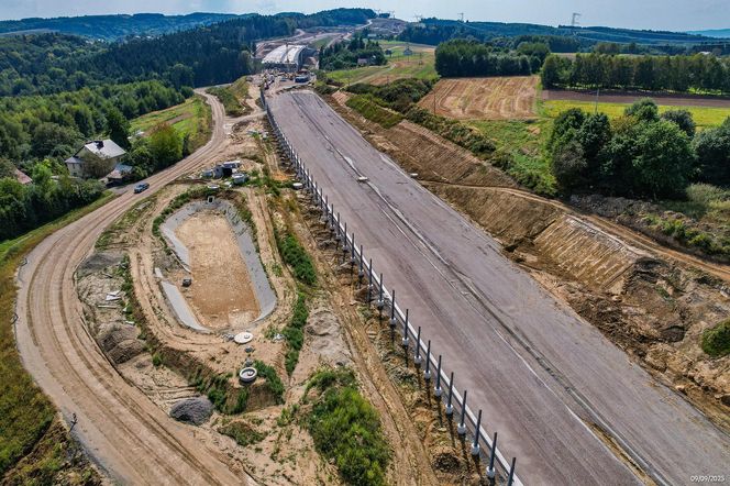 Budowa drogi ekspresowej S19 na odcinku Babica - Jawornik