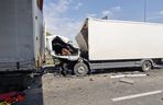 Krzeczów. Wypadek śmiertelny na autostradzie A4. Zablokowany pas w kierunku Krakowa