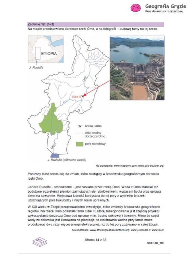 Matura 2025 geografia rozszerzona - odpowiedzi do arkusza CKE 15.05.2025 - Formuła 2023