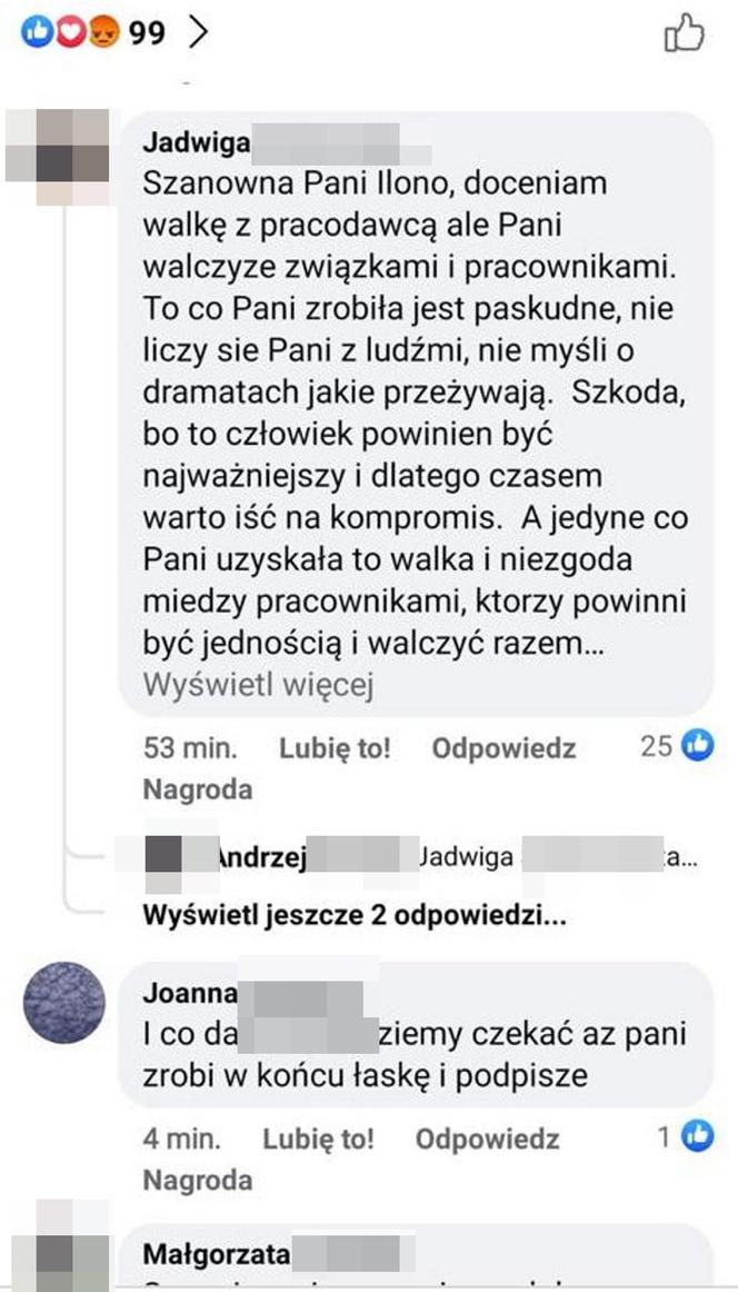 konflikt związkowców  w ZUS