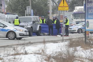 Śmiertelny wypadek na skrzyżowaniu ulic Patriotów i Szafirowej