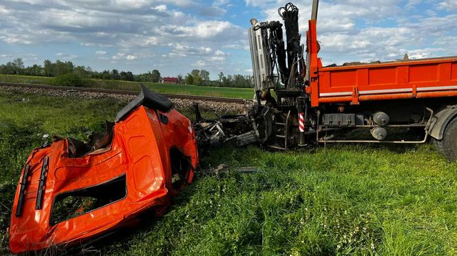 Tryńcza: Makabryczna śmierć na torach. 37-latek nie żyje