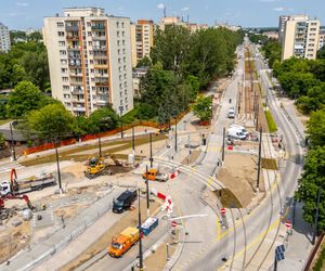 Tramwaj na Stegny w Warszawie