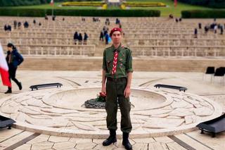 Harcerze z Iławy na obchodach 80. Rocznicy Bitwy pod Monte Cassino