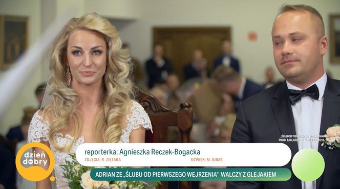Adrian ze "Ślubu..." w "Dzień dobry TVN"
