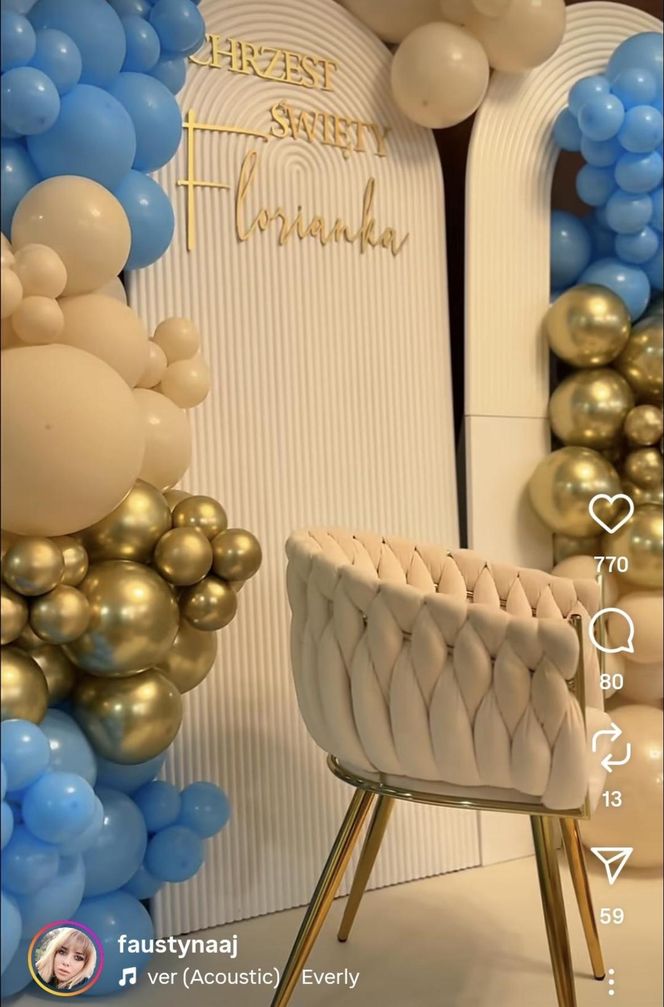 Chrzest syna Daniela Martyniuka