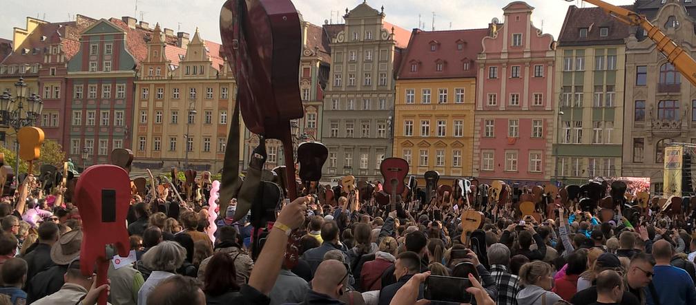 Gitarowy Rekord Guinnessa we Wrocławiu