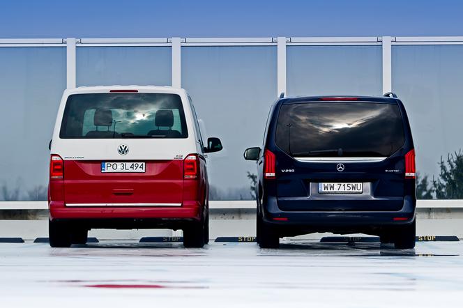 Volkswagen Multivan T6 Generation Six 2.0 BiTDI vs. Mercedes-Benz V250 Bluetec Avantgarde