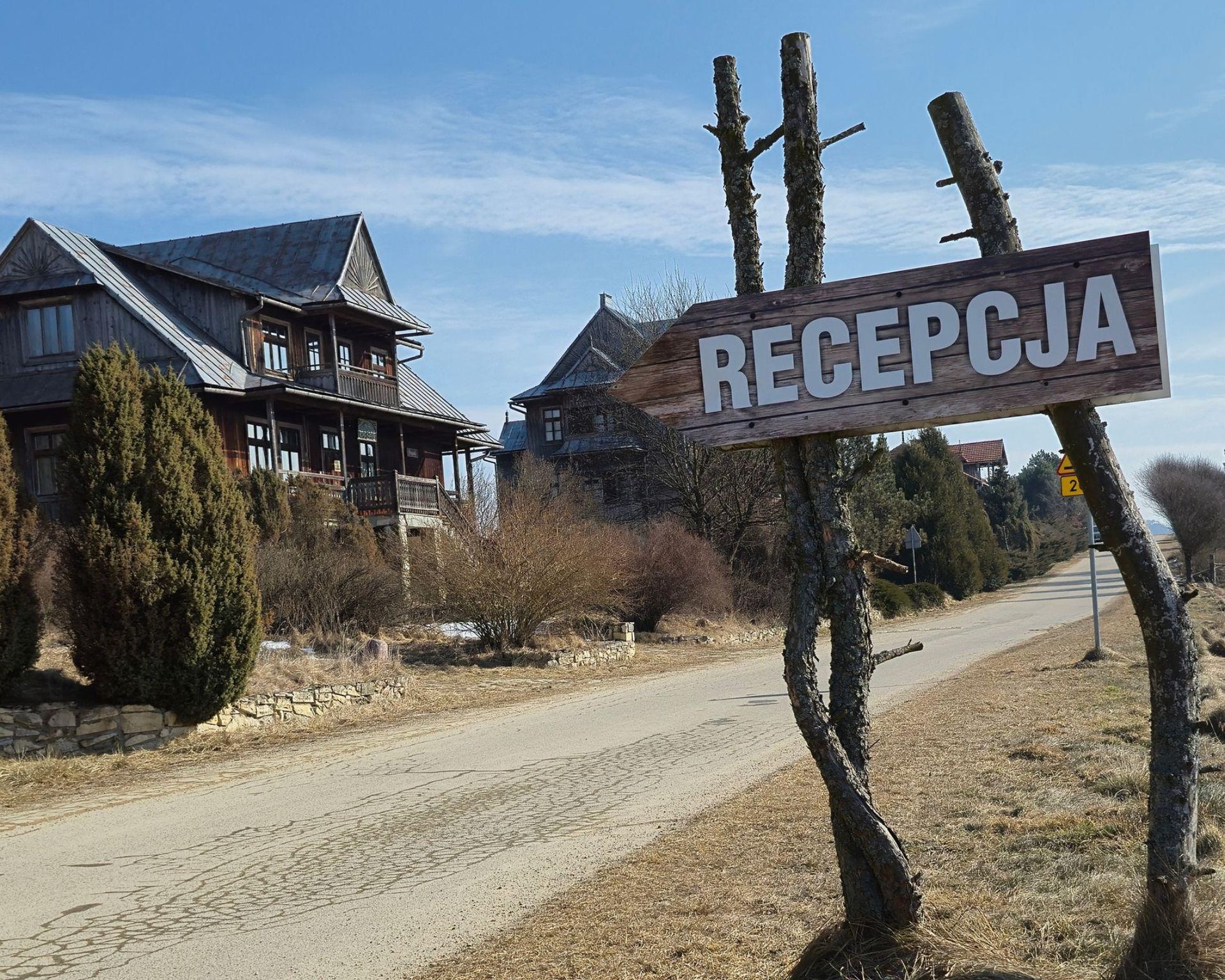 Osada widmo w Czorsztynie