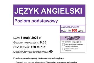 Matura 2023: angielski. Odpowiedzi, arkusze CKE w internecie 