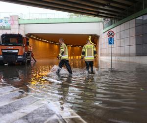 Warszawa zalana po burzy