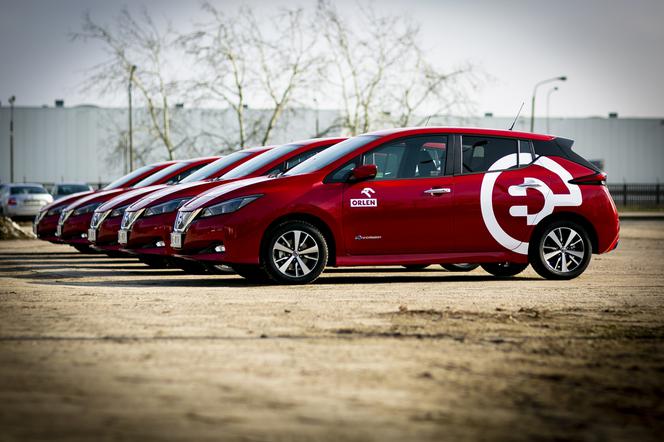 Elektryczne Nissany LEAF we flocie PKN ORLEN