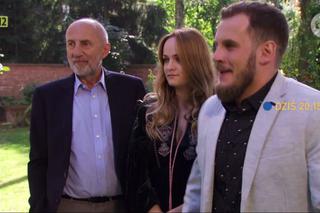 Na Wspólnej, odcinek 2776. Sandra (Michalina Robakiewicz), Miłosz (Maciej Piasny), Glinka (Igor Michalski)