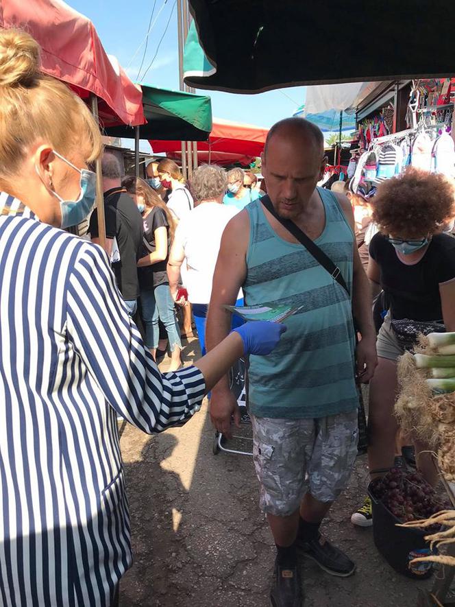 Koronawirus na Śląsku: PILNA akcja sanepidu na targu. Posypały się mandaty! 