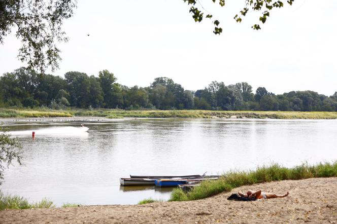 Plaża na Żoliborzu – widok na Wisłę