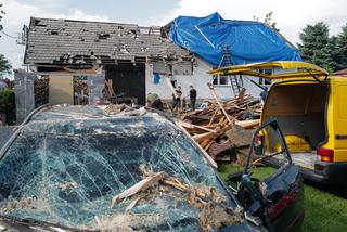 W Kaniowie wichura uszkodziła 22 domy