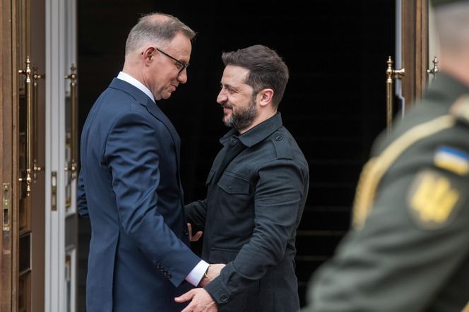 Wołodymyr Zełenski odznaczył Andrzeja Dudę Orderem Wolności. „Za wybitne zasługi”