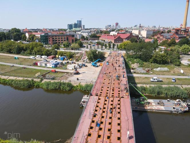 Budowa mostów Berdychowskich w Poznaniu