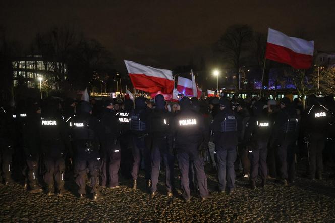 Protest pod siedzibą TVP