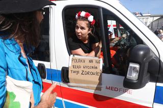 Wielki protest medyków w Warszawie