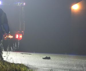 Śmiertelne potrącenie człowieka na prostej drodze. Nie miał szans