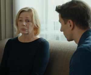 Barwy szczęścia, odcinek 3183. Wanda (Maja Barełkowska), Tomasz (Jakub Sokołowski)