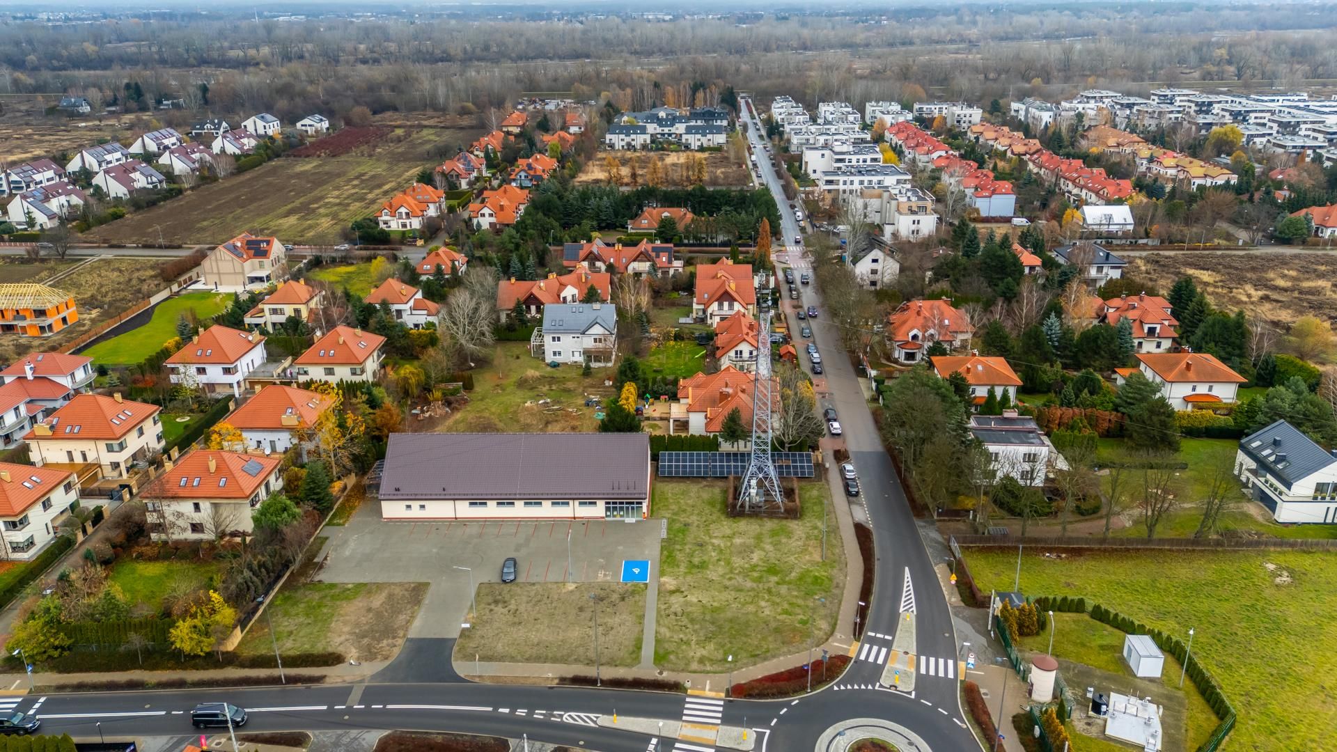 Budowa sklepu Dino na Wilanowie (Zawady)