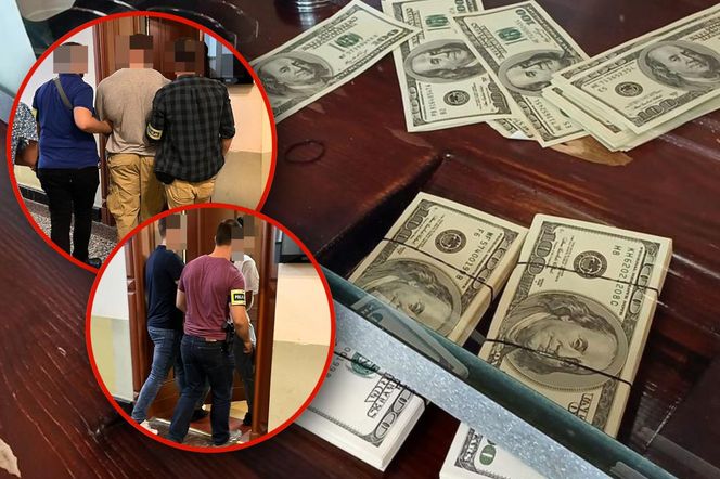Przyjechali z Niemiec z fałszywymi dolarami. Chcieli je sprzedać w kantorze