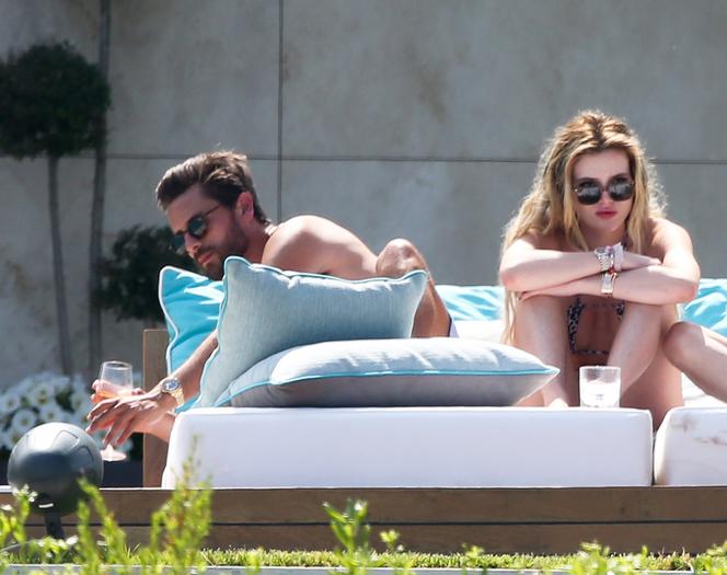 Bella Thorne i Scott Disick w Cannes