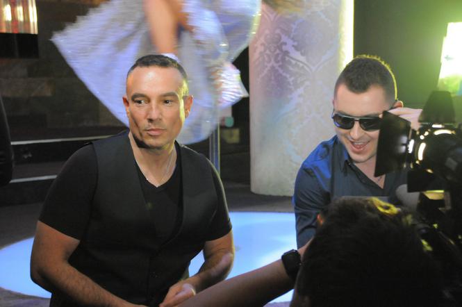 Eva Basta na planie teledysku ,,8 minut