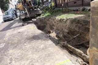 Awaria kanalizacji na ul. Kopernika w Tarnowie