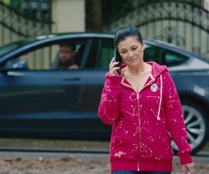 M jak miłość odc. 1882. Kinga (Katarzyna Cichopek), Darek Hoffman (Mateusz Rusin)