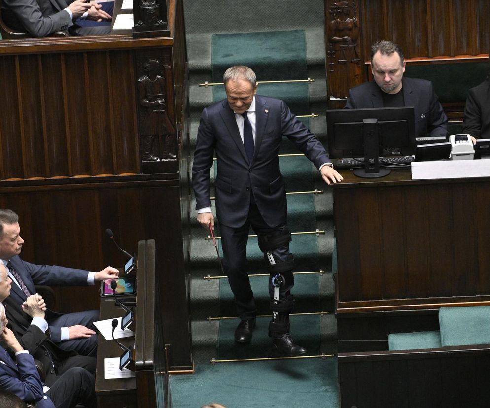 Donald Tusk w Sejmie 