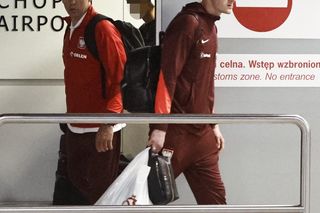 Piłkarze wrócili do kraju po blamażu z Finlandią