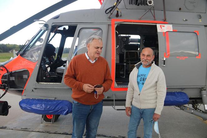 Uratowani żeglarze podziękowali pilotom
