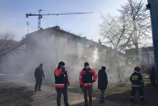 Lublin: Pożar przy ul. Wrońskiej. Jedna osoba trafiła do szpitala [ZDJĘCIA]