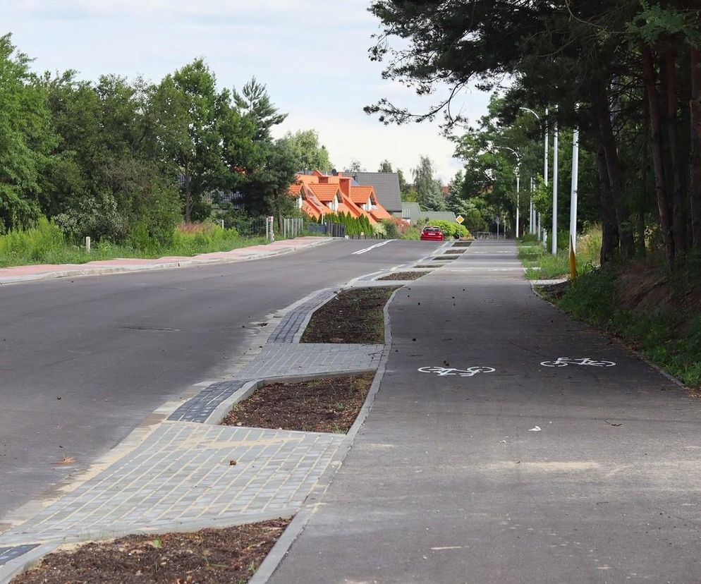 Nowy odcinek ulicy Powstańców Listopadowych