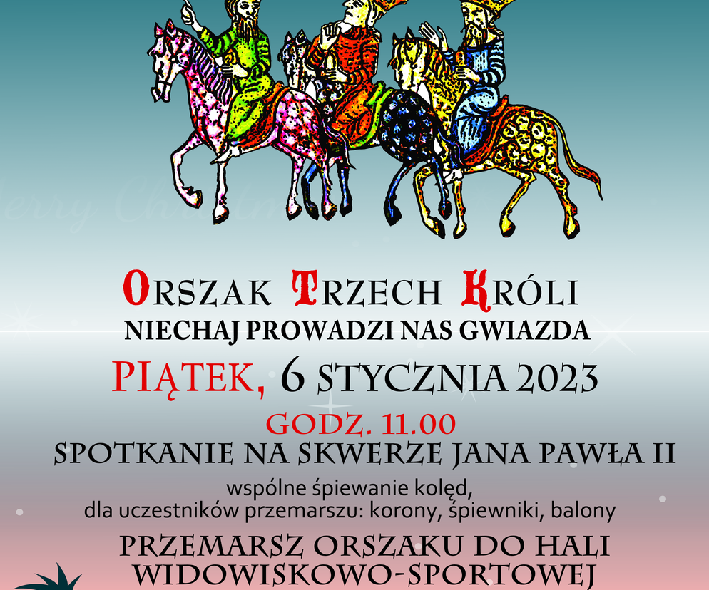 Orszak Trzech Króli Inworocław 2023