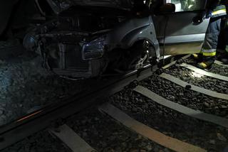 Wypadek na przejeździe kolejowym w Gajewie! 