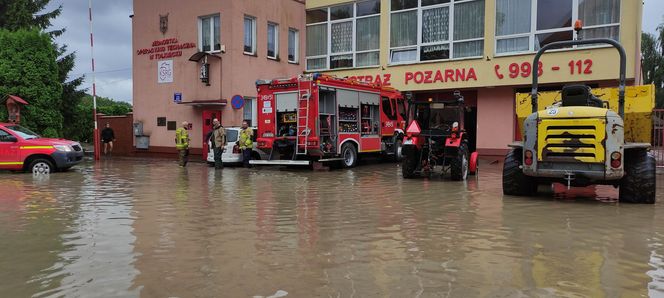 Elbląg i Tolkmicko walczą z żywiołem z wodą