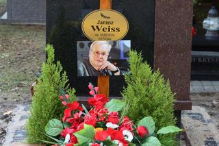 Tak wygląda grób Janusza Weissa 