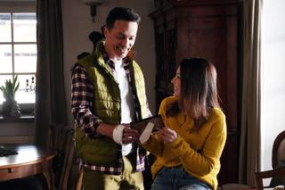 Barwy szczęścia nowy sezon odc. 3020. Kasia (Katarzyna Glinka), Mariusz (Rafał Cieszyński)