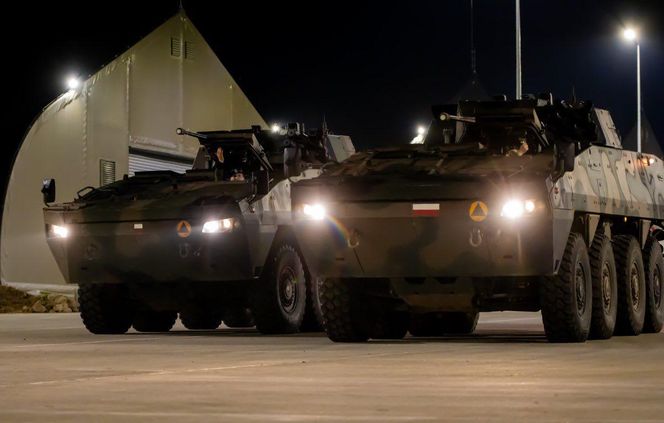 Pierwsze KTO ROSOMAK z wieżą HITFIST 30P w 16. Brygadzie Zmotoryzowanej