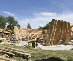 Pawilon edukacyjny na warszawskim Golędzinowie