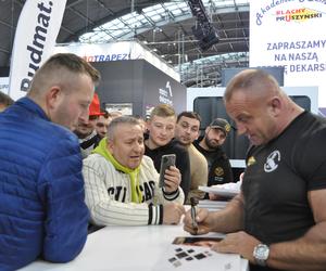 Targi Dach Forum w Kielcach z Mariuszem Pudzianowskim