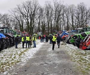 Protest rolników w Piotrkowie Trybunalskim