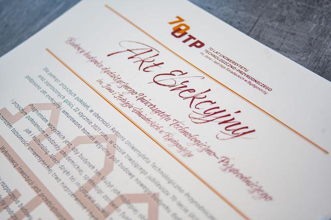 UTP rozpoczyna kosztowną rozbudowę